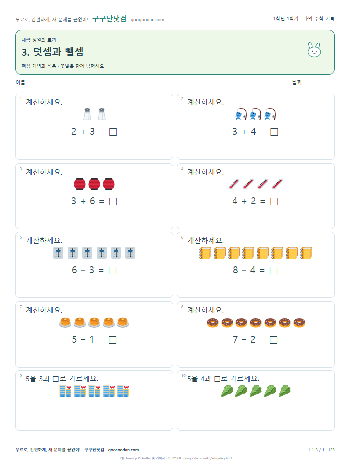 핵심 개념과 적용 문제지 미리보기