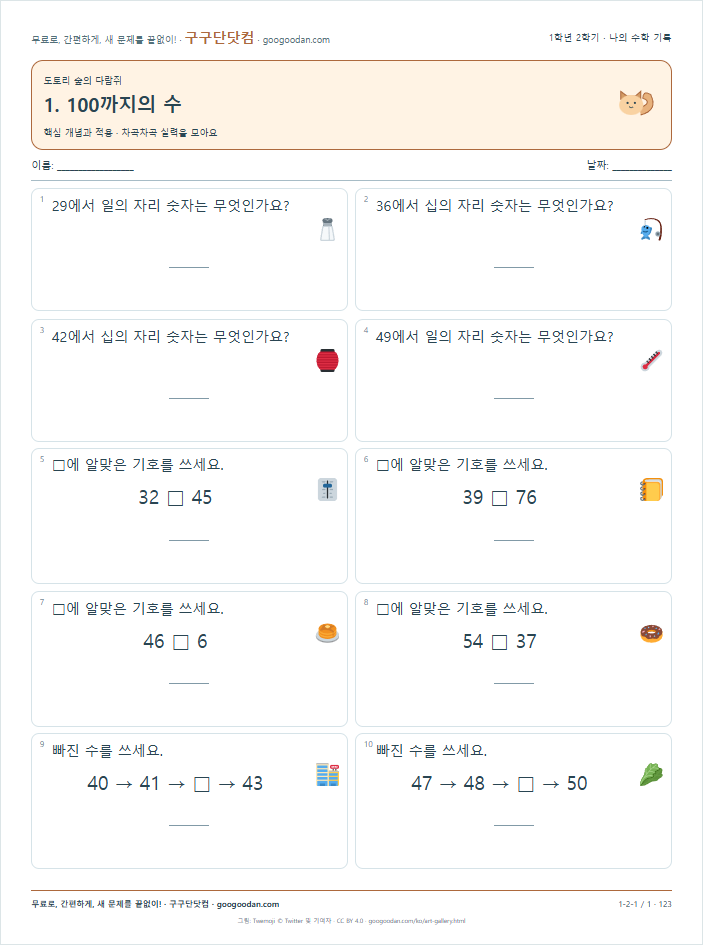 핵심 개념과 적용 문제지 미리보기